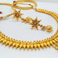 Cute Short Gold Necklace Set