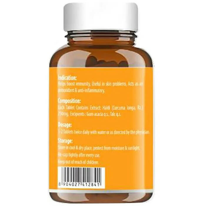 Baidyanath Kolkata Haldi Tablets - Swadesiicart