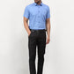 Jainish Blue Men's Cotton Half Sleeves Solid Formal Shirts ( SF 754Light-Blue ) | Swadesiicart