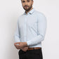 Jainish Blue Men's Cotton Striped Formal Shirt's ( SF 770Sky ) | Swadesiicart