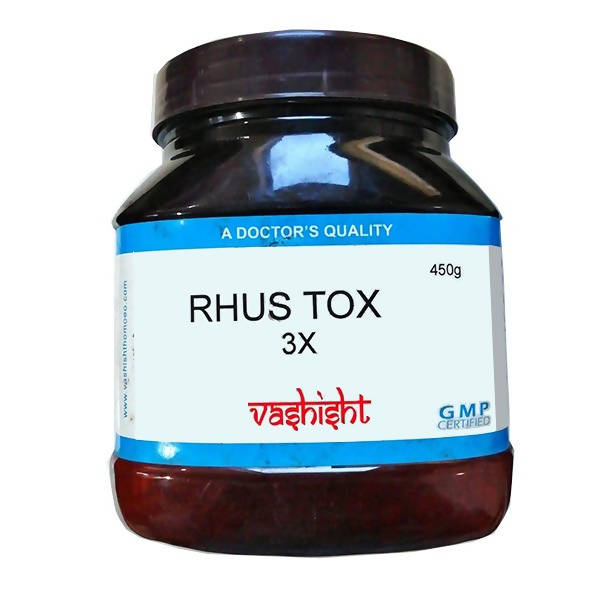 Vashisht Homeopathy Rhus Toxicodendron Tritration Tablets | Swadesiicart