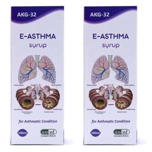 Excel Pharma E-Asthma Syrup | Swadesiicart