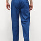 Jainish Men's Cotton Solid Track Pants - Blue - Swadesiicart