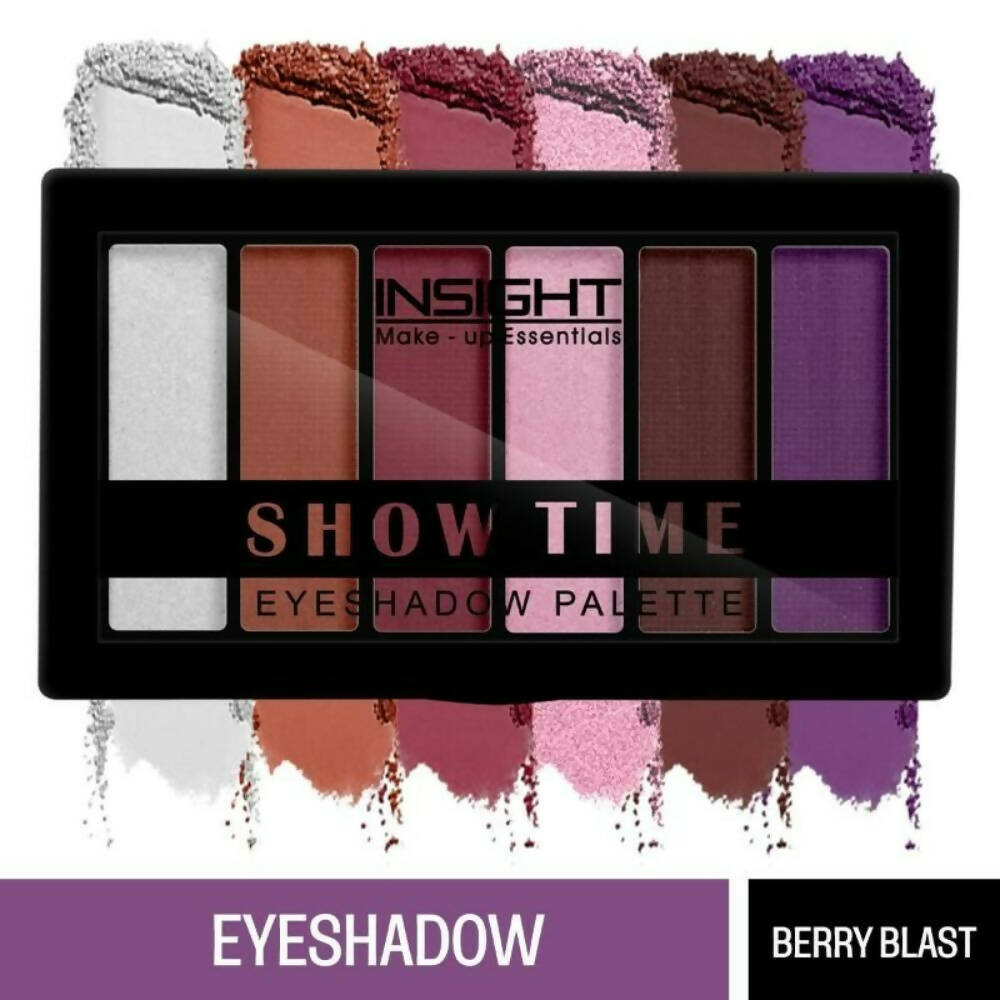 Insight Cosmetics Show Time Eyeshadow Palette - Berry Blast - Swadesiicart
