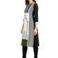 Ahalyaa Women Black & Cream-Coloured Printed Straight KurtI | Swadesiicart