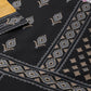 Ahalyaa Black & Grey Screen Print Straight Kurta | Swadesiicart
