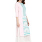 Ahalyaa Women Pink Printed Straight Kurta | Swadesiicart