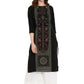 Ahalyaa Women Self Design Crepe Straight Beautiful Kurta | Swadesiicart