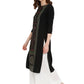 Ahalyaa Women Self Design Crepe Straight Beautiful Kurta | Swadesiicart