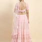Jyoti Fashion Stunning Baby Pink Faux Georgette 3MM Sequins with Thread & Jari Embroidery Lehenga Choli with Dupatta | Swadesiicart