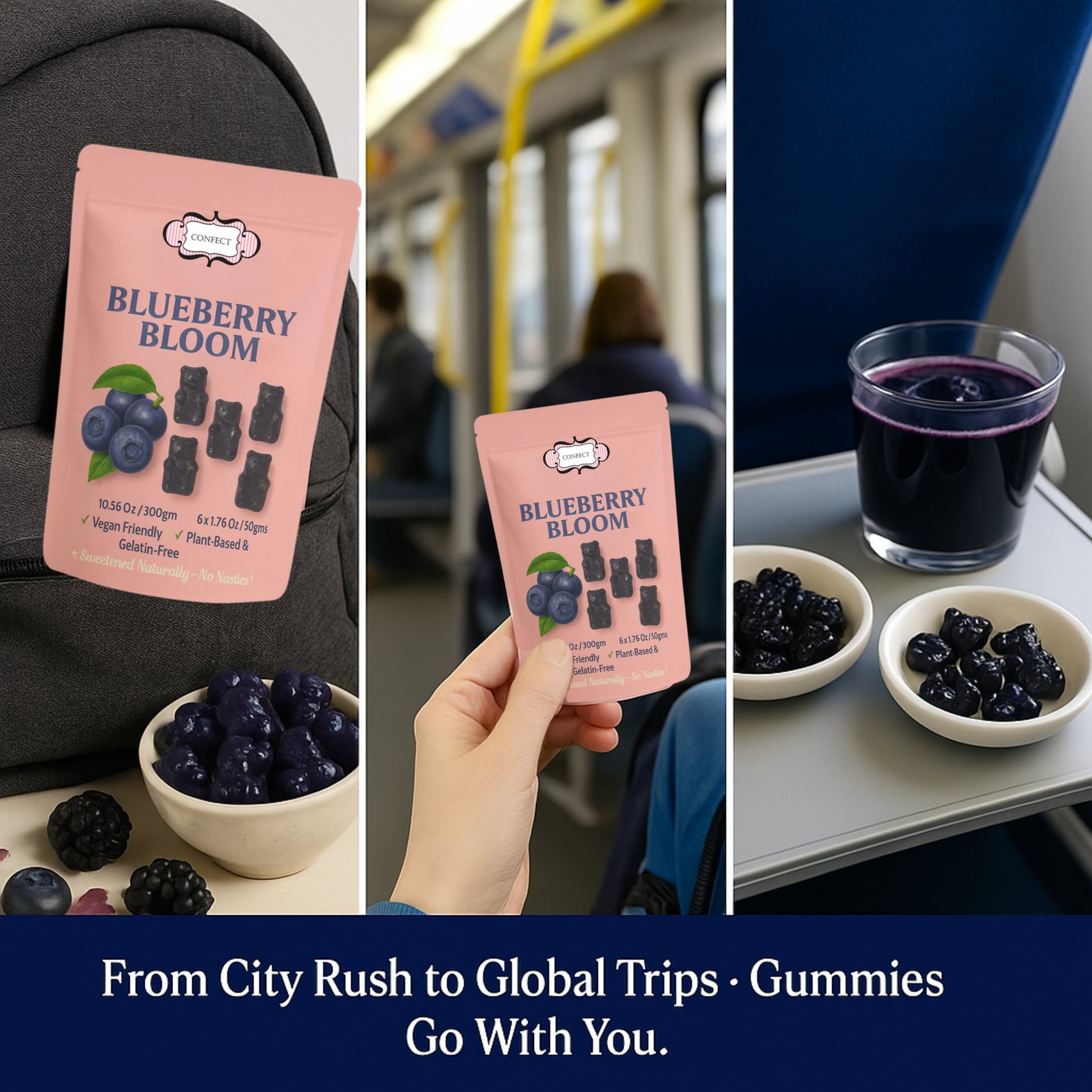 Confect Blueberry Bloom Gummies