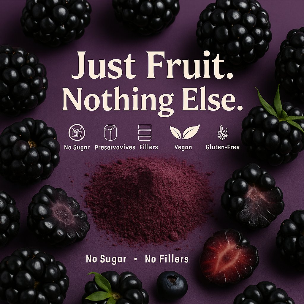 Confect Blackberry Fruit Powder
