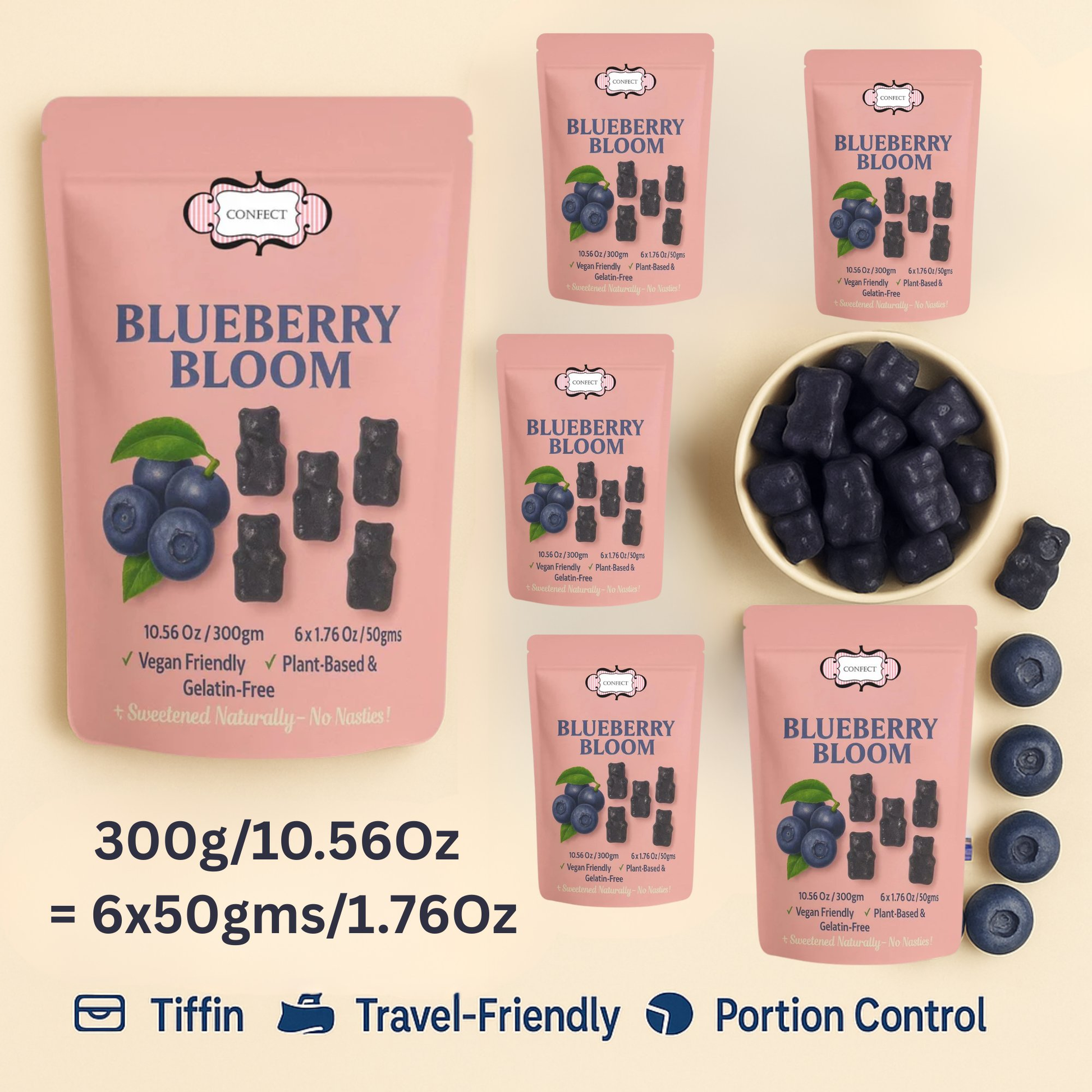 Confect Blueberry Bloom Gummies
