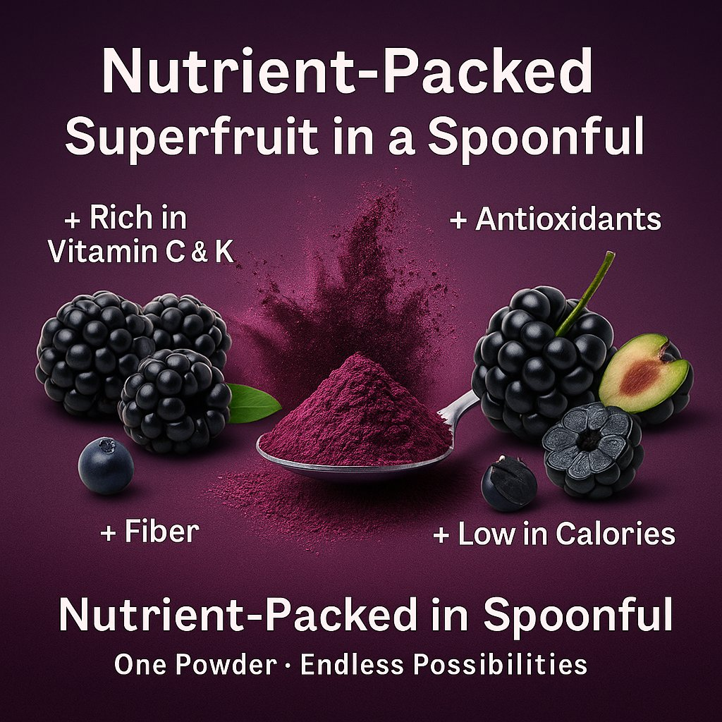 Confect Blackberry Fruit Powder