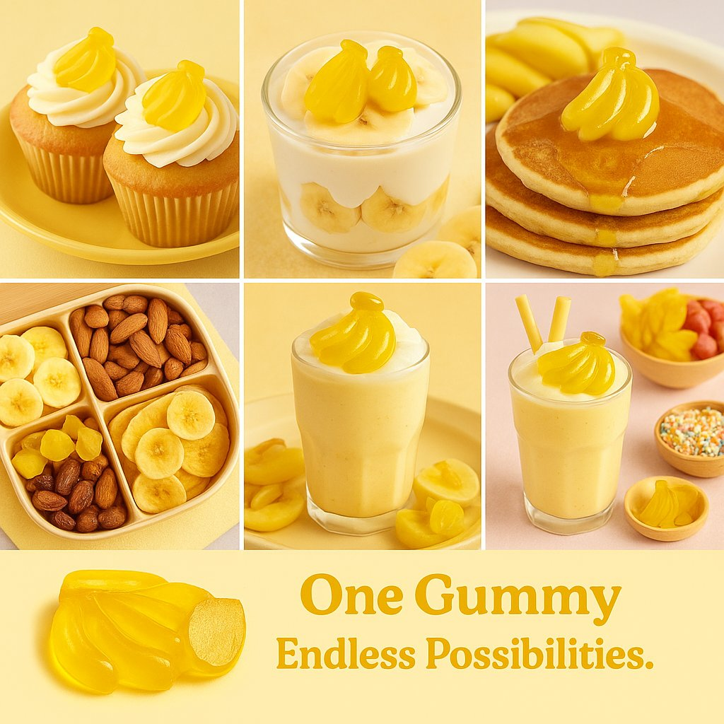 Confect Banana Bliss Gummies