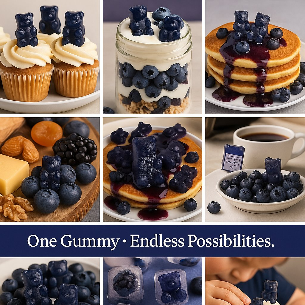 Confect Blueberry Bloom Gummies
