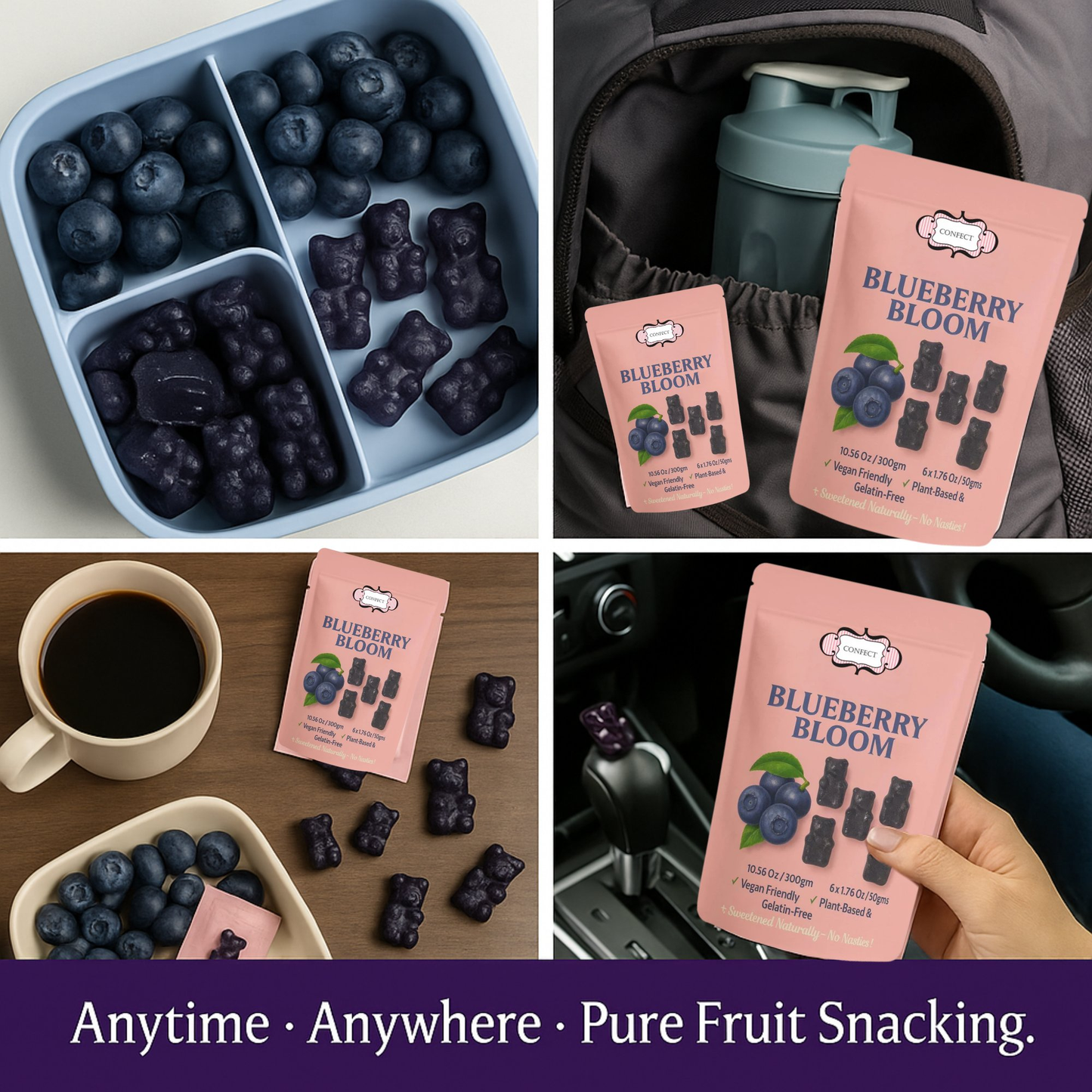 Confect Blueberry Bloom Gummies