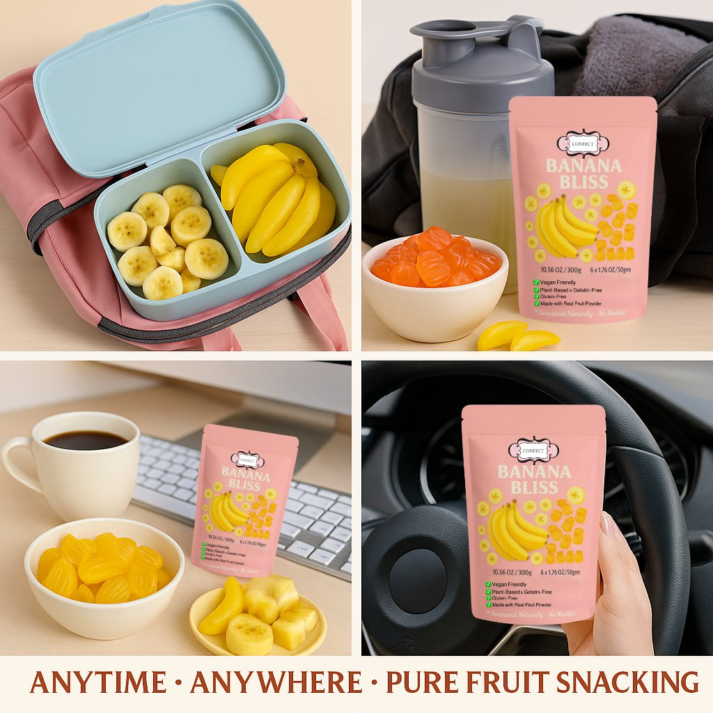 Confect Banana Bliss Gummies