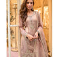 Aarshi Fashions Peach Shimmer Silk Full Stitched Sharara Suits