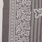 Janasya Regular Poly Cotton Grey Ethnic Motifs V-Neck Kurta,Bottom & Dupatta | Swadesiicart