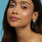 Green Druzy Quartz Earrings- Ruby Raang | Swadesiicart