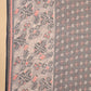 Janasya Regular Biscuit Slub Grey Gemometric Square Neck Kurta,Bottom & Dupatta - Swadesiicart
