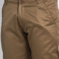 Jainish Men's Brown Tapered Fit Formal Trousers | Swadesiicart