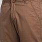 Jainish Men's Brown Tapered Fit Formal Trousers | Swadesiicart