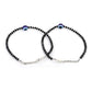 Priyaasi Women Black Beads Silver Plated Traditional Anklets - Limited Time Offer - Swadesiicart