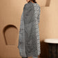 Antaran Blue Cotton Blend Embellished Kurta Pant & Dupatta Set - Swadesiicart