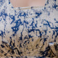 Antaran Beige Pure Cotton Marble Printed Co Ord Set With Tie On Waist - Swadesiicart