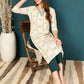 Antaran Off White Pure Cotton Embellished Kurta - Swadesiicart