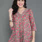 Antaran Grey Pure Cotton Embroidered Top - Swadesiicart