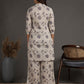 Antaran Beige Pure Cotton Printed Co Ord Set - Swadesiicart