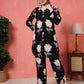 Antaran Black Pure Cotton Printed Co Ord Set - Swadesiicart