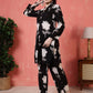 Antaran Black Pure Cotton Printed Co Ord Set - Swadesiicart