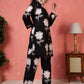 Antaran Black Pure Cotton Printed Co Ord Set - Swadesiicart