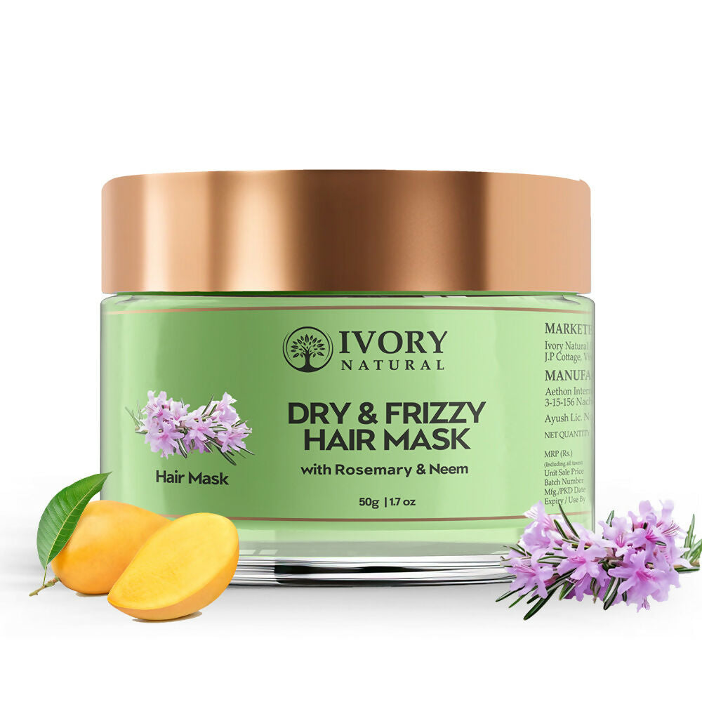 Ivory Natural Dry Rough Hair Mask For Smooths Hair, Frizz Reduction | Swadesiicart