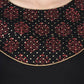 Aniyah Rayon Black Color Block Print Straight Kurta (AN-190K) - Swadesiicart
