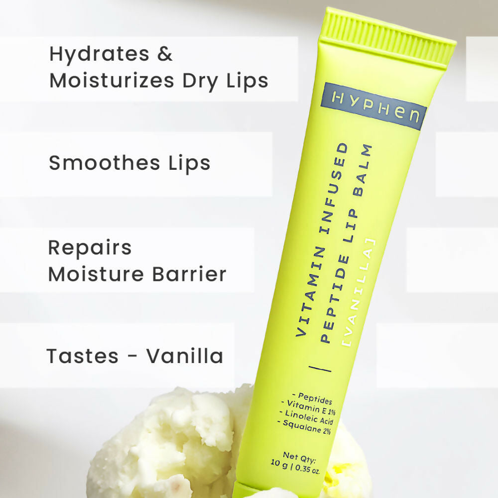 Hyphen By Kriti Sanon Vitamin Infused Peptide VIP Kit - Visible Dewy Glow & Moisturized, Juicy Lips | Swadesiicart