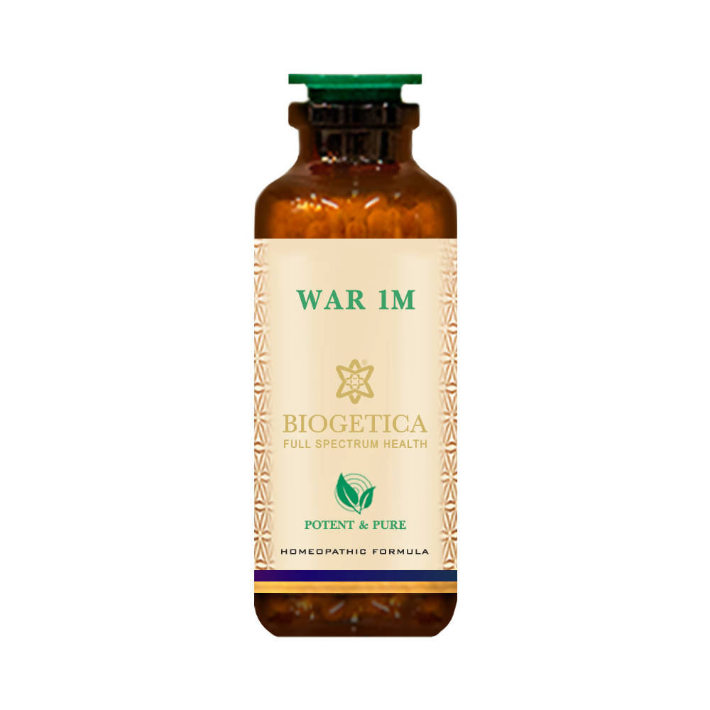 Biogetica Homeopathy War 1M | Swadesiicart