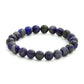Lapis Lazuli Blue Tined Crystal Beads Bracelet - Ruby Raang | Swadesiicart