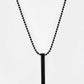 VOJ Women Black -Toned Stainless Steel Rhodium Plated Chain With Pendant Beads Chain | Swadesiicart