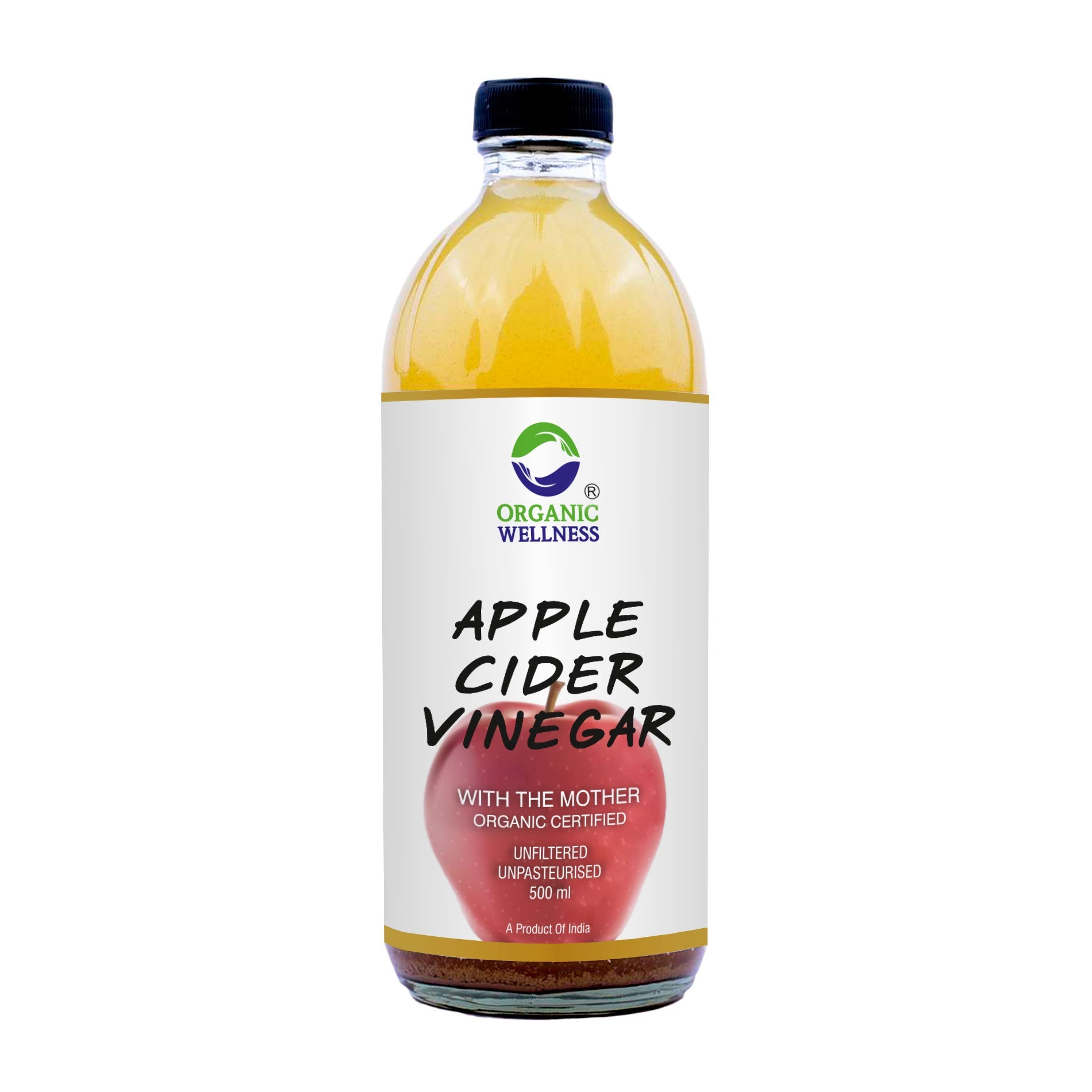 Organic Wellness Apple Cider Vinegar with Mother - Organic Wellness Products Private Limited