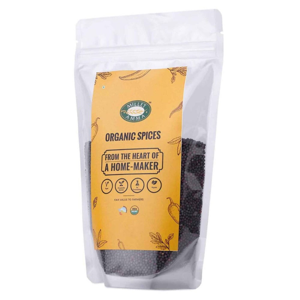 Mustard Black Big Seeds