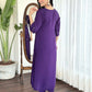 Blue Viscose Chanderi Stitched Suit With Dupatta - Tanisha | Swadesiicart