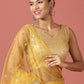 House of Panchhi Mustard Net Sequinse Work Lehenga & Blouse, Dupatta | Swadesiicart