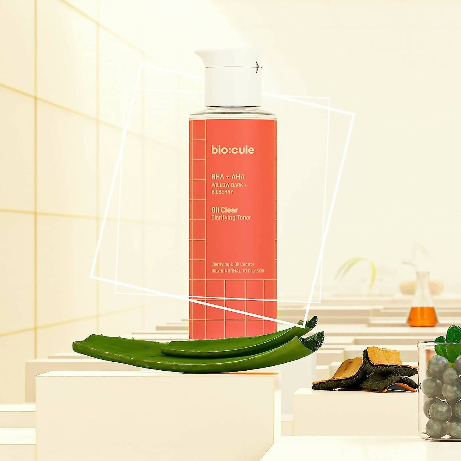 Biocule Oil Clear Clarifying Toner - Swadesiicart