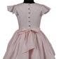 ArthLife Pink Wreath Embroidered Dress