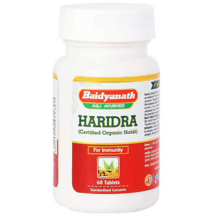 Baidyanath Jhansi Haridra Tablets | Swadesiicart
